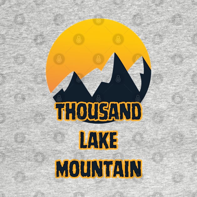 Thousand Lake Mountain by Canada Cities